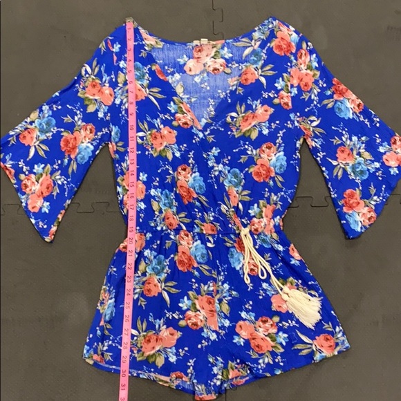 Umgee Floral Romper - Picture 4 of 7